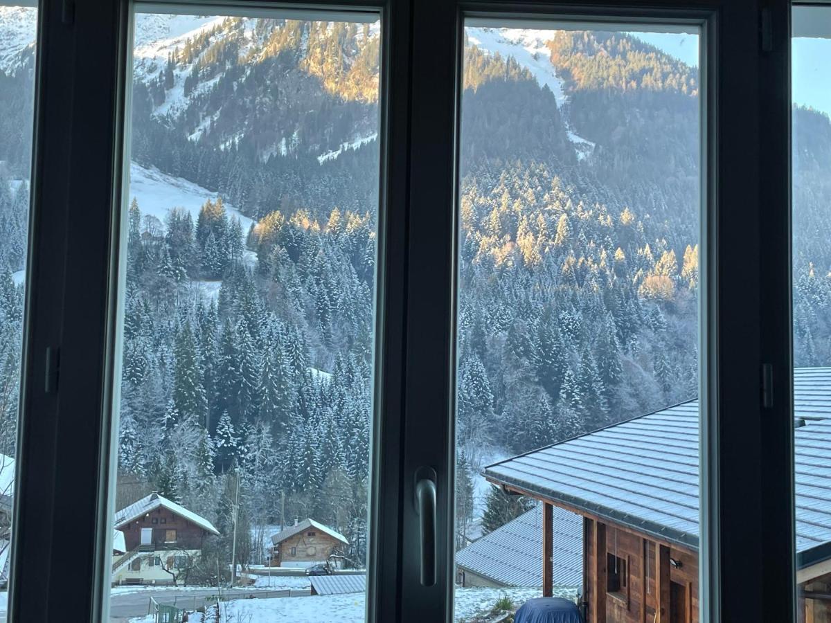 Ferienwohnung L'Etoile Du Matin Châtel Exterior foto