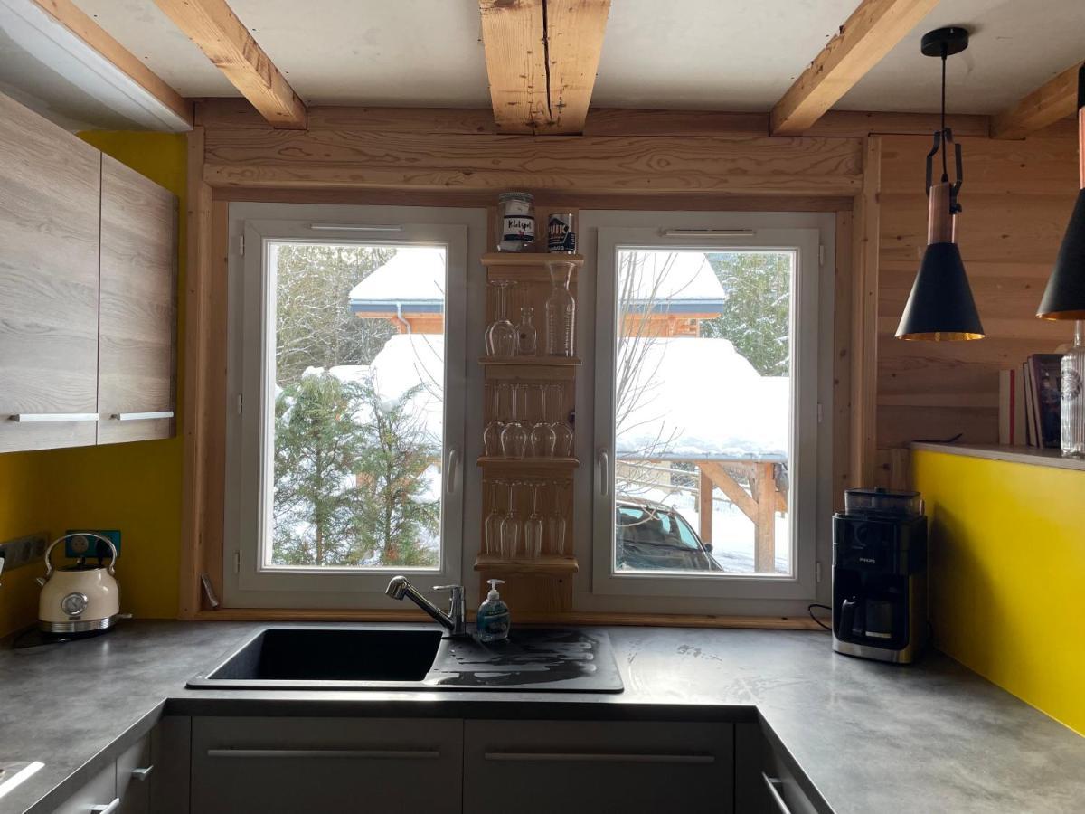 Ferienwohnung L'Etoile Du Matin Châtel Exterior foto
